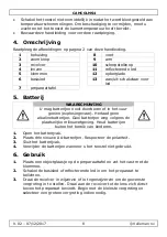 Preview for 8 page of Velleman CAMCOLMS4 User Manual