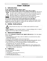 Preview for 3 page of Velleman camcolvc12 User Manual