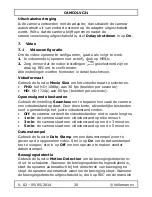 Preview for 20 page of Velleman camcolvc21 User Manual