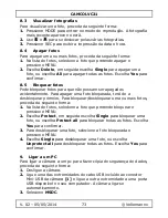 Preview for 73 page of Velleman camcolvc21 User Manual