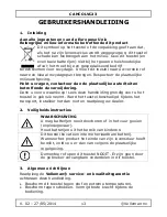 Preview for 13 page of Velleman CAMCOLVC23 User Manual