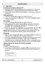 Preview for 4 page of Velleman CAMCOLVC8N1 User Manual