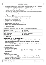 Preview for 8 page of Velleman CAMCOLVC8N1 User Manual