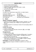 Preview for 13 page of Velleman CAMCOLVC8N1 User Manual