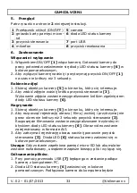 Preview for 33 page of Velleman CAMCOLVC8N1 User Manual