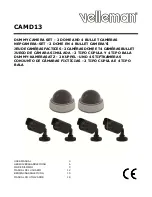 Velleman CAMD13 User Manual предпросмотр