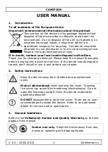 Preview for 3 page of Velleman CAMIP10N User Manual