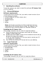 Предварительный просмотр 6 страницы Velleman CAMIP10N User Manual