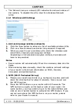 Preview for 17 page of Velleman CAMIP10N User Manual