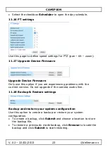 Preview for 23 page of Velleman CAMIP10N User Manual