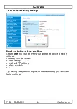 Предварительный просмотр 24 страницы Velleman CAMIP10N User Manual