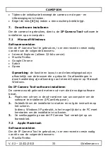 Preview for 33 page of Velleman CAMIP10N User Manual