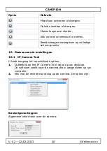 Preview for 38 page of Velleman CAMIP10N User Manual