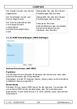 Preview for 133 page of Velleman CAMIP10N User Manual