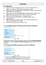 Preview for 134 page of Velleman CAMIP10N User Manual