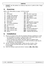 Предварительный просмотр 6 страницы Velleman CAMIP16 Quick Installation Manual