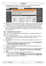 Preview for 12 page of Velleman CAMIP16 Quick Installation Manual