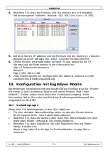 Preview for 71 page of Velleman CAMIP16 Quick Installation Manual