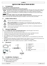 Preview for 2 page of Velleman CAMIP18 Quick Installation Manual