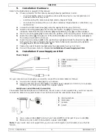 Предварительный просмотр 4 страницы Velleman CAMIP20 Quick Installation Manual