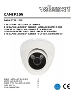 Velleman CAMIP20N Quick Installation Manual предпросмотр