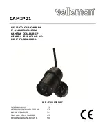 Velleman CAMIP21 User Manual preview