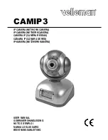 Velleman CAMIP3 User Manual preview