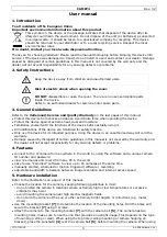 Предварительный просмотр 3 страницы Velleman CAMIP4 User Manual