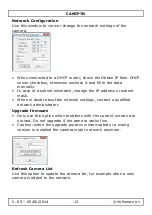 Preview for 12 page of Velleman CAMIP7N User Manual