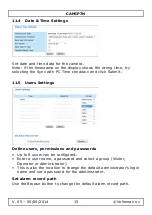 Предварительный просмотр 15 страницы Velleman CAMIP7N User Manual