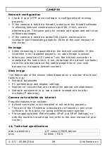 Preview for 28 page of Velleman CAMIP7N User Manual