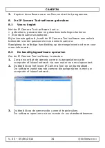 Preview for 34 page of Velleman CAMIP7N User Manual