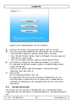 Предварительный просмотр 35 страницы Velleman CAMIP7N User Manual