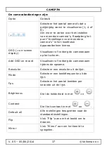 Preview for 37 page of Velleman CAMIP7N User Manual