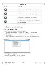 Preview for 38 page of Velleman CAMIP7N User Manual