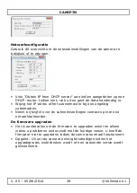 Preview for 39 page of Velleman CAMIP7N User Manual