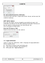 Предварительный просмотр 40 страницы Velleman CAMIP7N User Manual