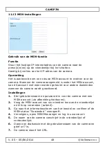 Preview for 48 page of Velleman CAMIP7N User Manual