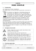 Preview for 58 page of Velleman CAMIP7N User Manual