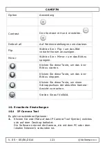 Preview for 121 page of Velleman CAMIP7N User Manual