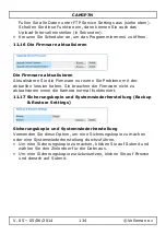 Предварительный просмотр 134 страницы Velleman CAMIP7N User Manual