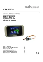 Velleman camset 29 User Manual preview