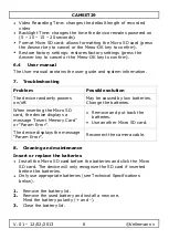 Предварительный просмотр 8 страницы Velleman camset 29 User Manual