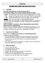 Предварительный просмотр 10 страницы Velleman camset 29 User Manual