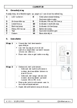 Предварительный просмотр 11 страницы Velleman camset 29 User Manual