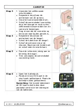 Предварительный просмотр 12 страницы Velleman camset 29 User Manual