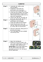 Preview for 12 page of Velleman camset 29 User Manual