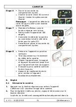 Предварительный просмотр 21 страницы Velleman camset 29 User Manual