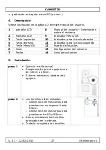 Preview for 27 page of Velleman camset 29 User Manual