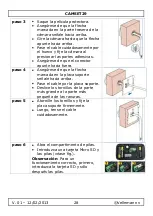 Предварительный просмотр 28 страницы Velleman camset 29 User Manual